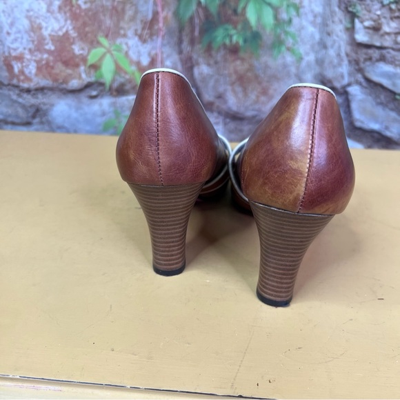 KENSIE Burnished Brown Leather Mary Janes, 7.5 - Picture 8 of 12